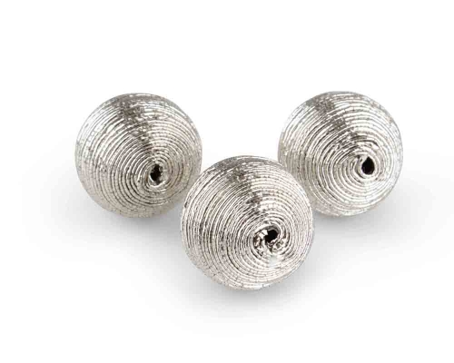 Perle Filo Metallo Oro/Arg D. 1,7 Pz 24