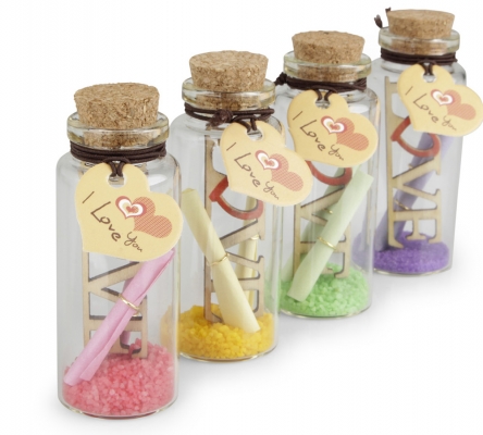 Fialetta Love Pz 12 Decorazioni Regalo San Valentino