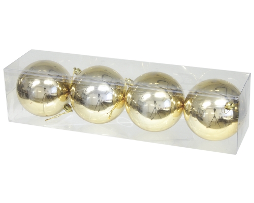 Box Sfere Mm 98 Pz 4 Decorazioni Addobbi Albero Natale