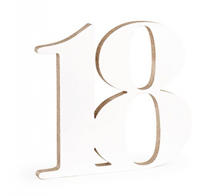 18 Legno Cm 30 Decorazioni Compleanno Allestimenti Arredo