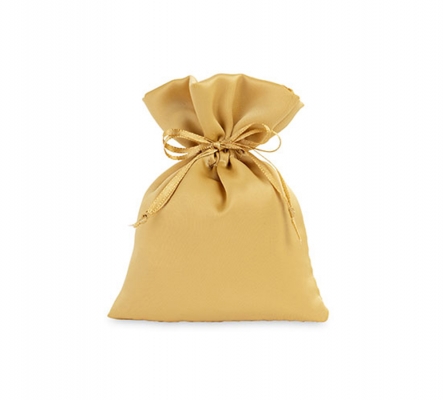 Sacchetto Raso Oro Argento Pz 12 Cupido&Co Bomboniere Fai Da Te
