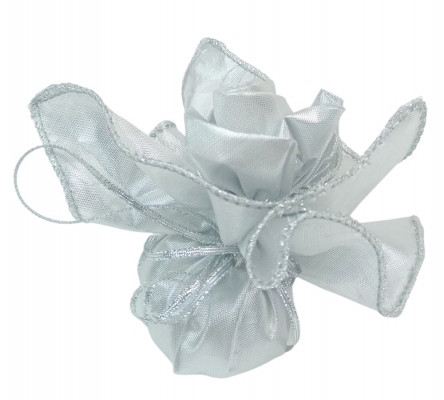 10 Fazzoletti raso con tirante rosa