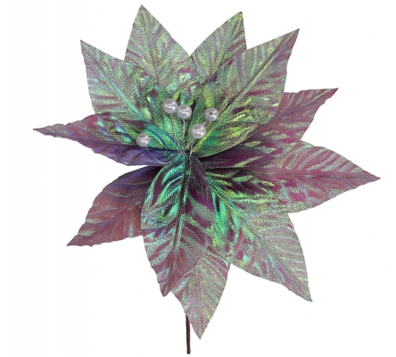 Stella Natale Iridescente D 26 Decorazioni Addobbi Allestimenti