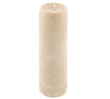 Cero Rustica D 6 H 15 Decorazioni Addobbi Natale