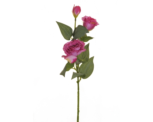 Lisianthus 2 Fiori 1 Bocciolo 71 Cm Fiori Artificiali Decorazione Composizione