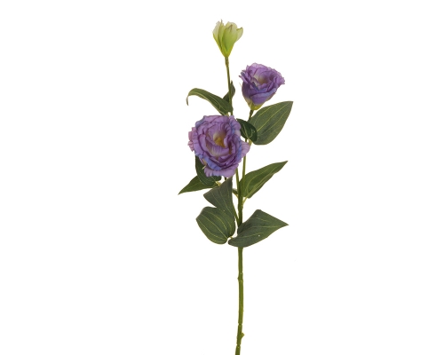 Lisianthus 2 Fiori 1 Bocciolo 71 Cm Fiori Artificiali Decorazione Composizione