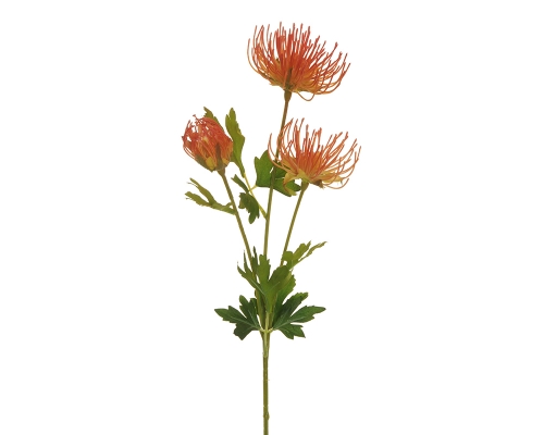 Ramo Artificiale Cordifolium 3 Fiori Decorativi