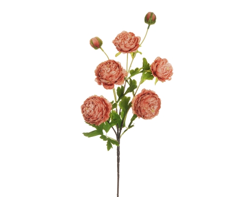 Ramo Rancuncolo 5 Fiori 2 Boccioli Composizione Addobbi
