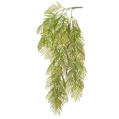 Cadente Foglie Mimosa Cm 74 Decorazione Artificiale Composizione Floreale