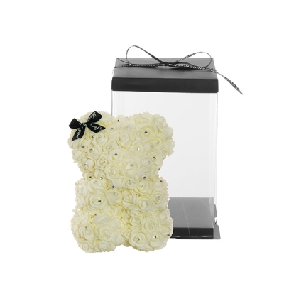 Teddy Bear cm 25 Strass Festa Innamorati Orsetti