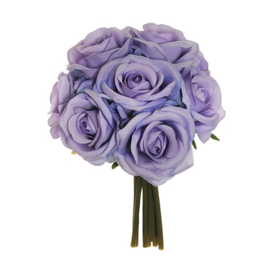 Bouquet Rosa Media x9 Decorazione Fiori Composizione