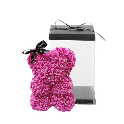 Teddy Bear cm 25 Strass Festa Innamorati Orsetti