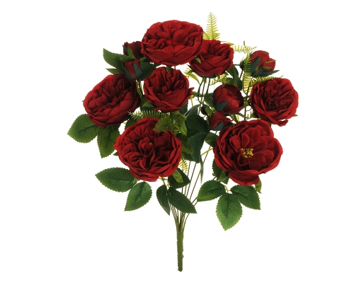 Bush Rose Austin X10 Diramazioni Composizione Floreale Matrimoni