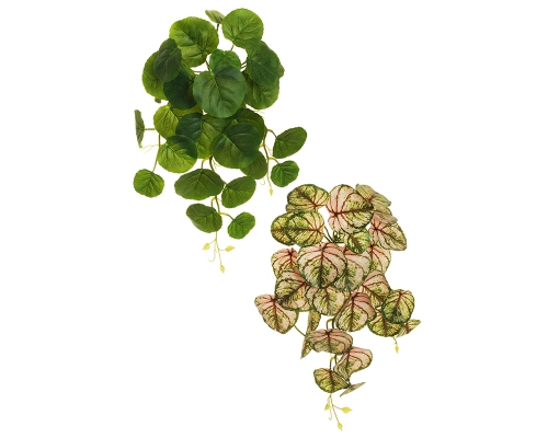 Cadente Caladium Real Touch Cm 46 Decorazione Composizione Floreale