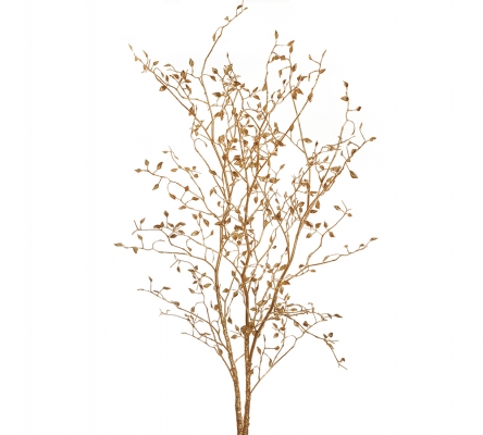 Ramo Cotoneaster Oro Cm 145 Decorazioni Addobbi Natale