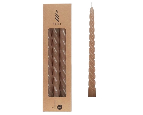 Candele Torciglione Cm 25 Durata 6 H Pz 3