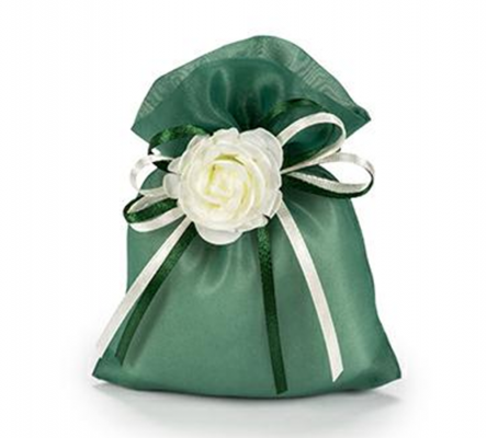 Sacchetto Organza Color Pz 10 Per Bomboniere Fai Da Te
