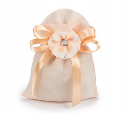 Sacchetto Organza Color Pz 10 Per Bomboniere Fai Da Te
