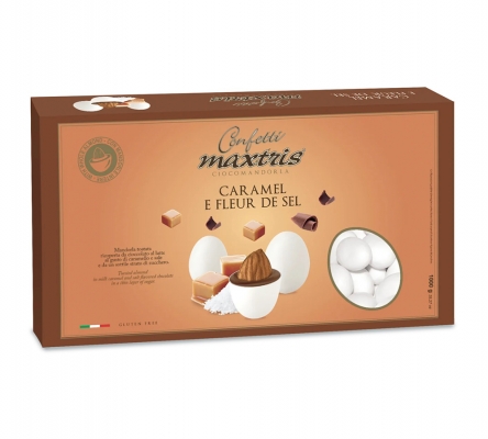 Confetto Maxtris Kg 1 Cioccomandorla Gusto Caramel Fleur De Sel