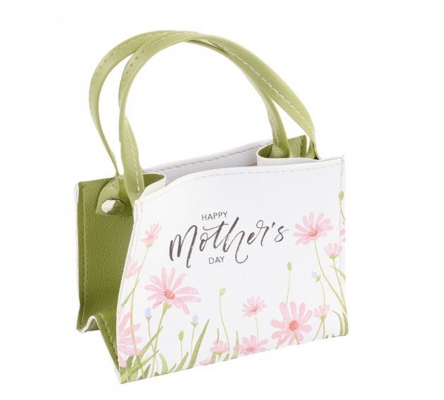 Borsetta Ecopelle 13x8x11 Decorazioni Addobbi Primavera Pasqua
