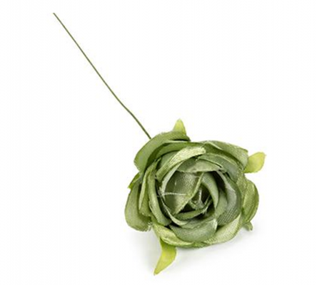 Rosellina Lucida Artificiale Pz 36 Applicazione Bomboniere Fai Da Te