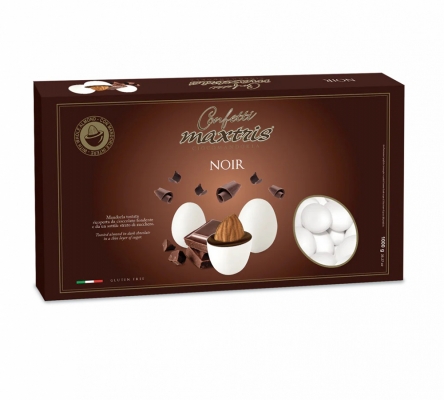 Confetto Maxtris Kg 1 Cioccomandorla Gusto Noir