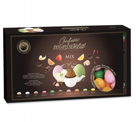 Confetto Maxtris Kg 1 Cioccomandorla Gusto Mix