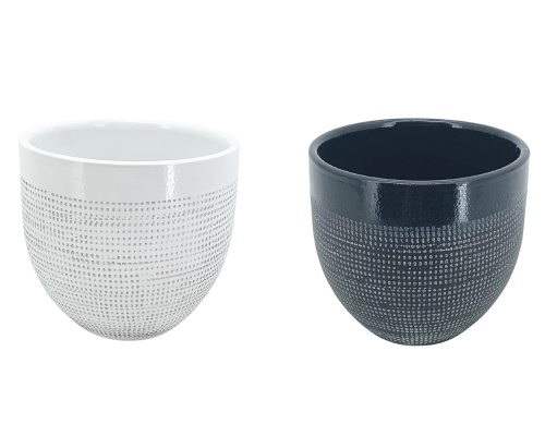 Vaso Bombato D 35 H 35 Decorazione Composizione Floreale Fioristi