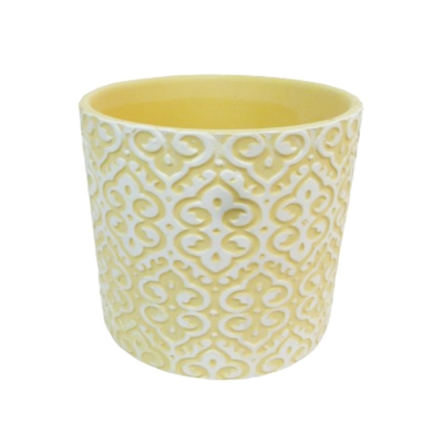 Vaso Decorato D. 12 Composizione Floreale Fioristi Interni