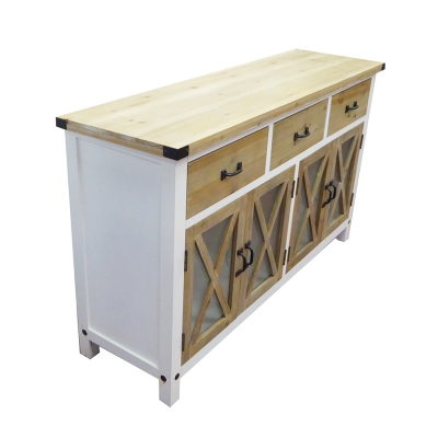 Credenza 4 Ante 3 Cassetti Cm 135 Arredo Interni Casa