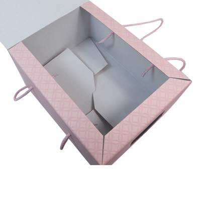 Scatola Segreto Rosa 29,5x22,5x13 Decorazione Primavera Pasqua