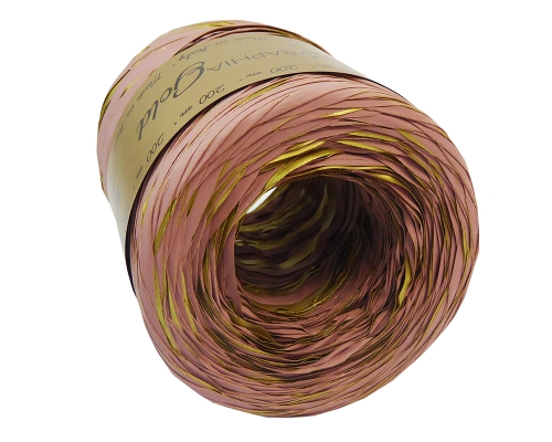 Raphia Synthetic Mt 200 Gold Colorate Decorazioni Addobbi Composizioni Floreali Natale