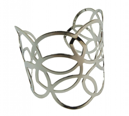 Bracciale Corsage Da Polso 7x6 Cm In Metallo Addobbi Wedding