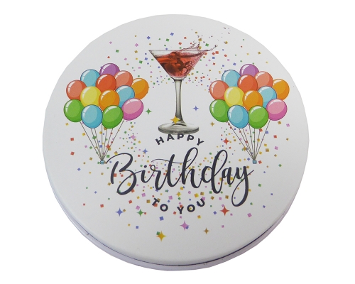 Tin Box Latta Candela Happy Birthday Bomboniere Fai Da Te Compleanno