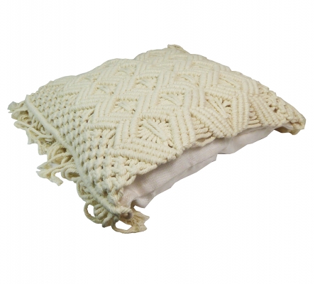 Cuscino Macramè 38x38 Decorazione Addobbi Matrimonio Wedding