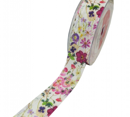 Nastro Canvas Mm 40 Mt 20 Decorazioni Primavera Pasqua