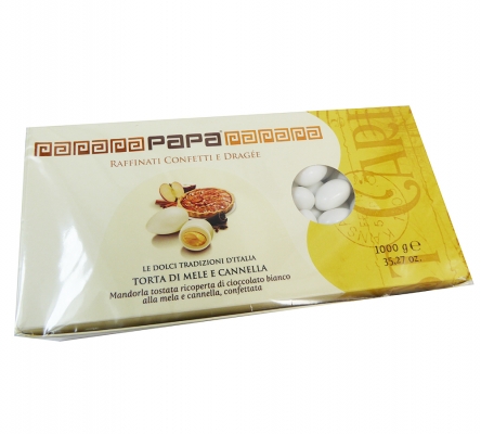 Confetti Papa Kg 1 Mandorla Tradizioni Italiane Gusto Torta Mele Cannella
