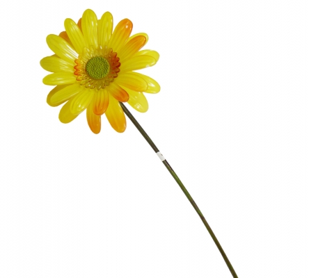 Gerbera Cristal Fiore Artificiale Composizione Floreale