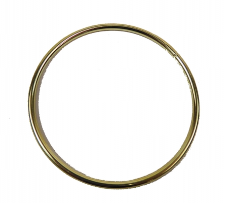 Anello Metallo Cm 7 Pz 12 Oro Decorazioni Applicazione Bomboniere