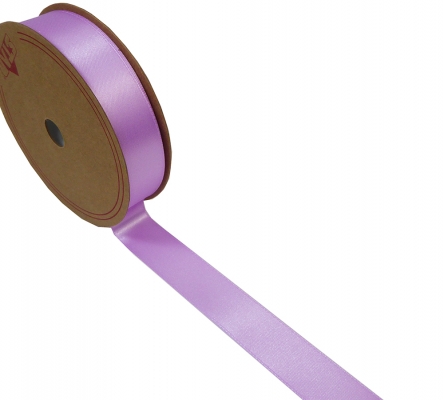 Nastro In Doppio Raso Alto 15 Mm Per 50 Metri Rosa Antico