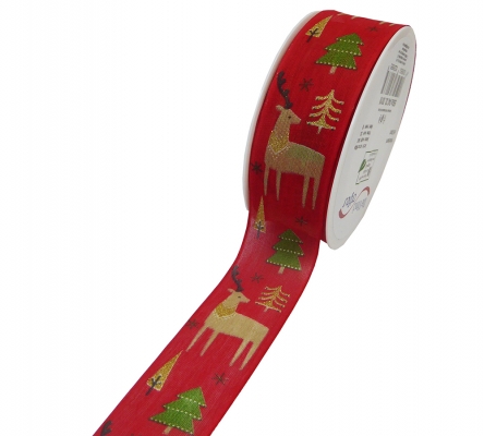 Nastro Renne Mm 40 Mt 18 Decorazioni Addobbi Allestimenti Natale
