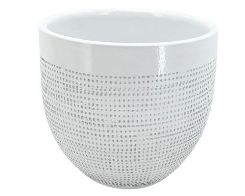 Vaso Bombato D 35 H 35 Decorazione Composizione Floreale Fioristi
