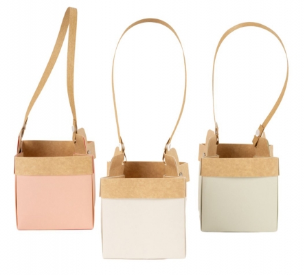 Borsina Quadra Pastello Pz 10 Decorazioni Confezionamento