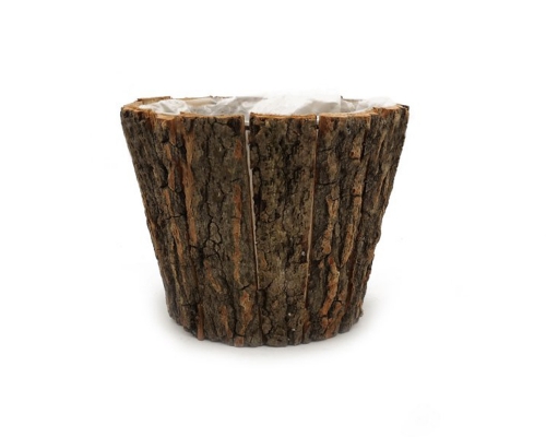Vaso Corteccia D.23 H.18 Composizione Floreale Fioristi