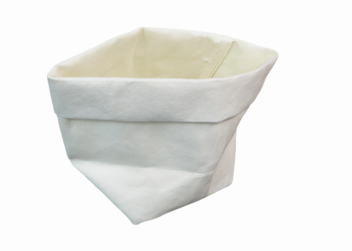Sacchetto Rigido Confettata Grande Bianco 12x12x15 Cm
