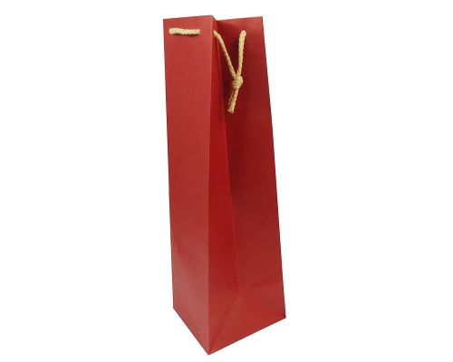 Buste 1 Bottiglia Kraft Colorata 12x39+9 Pz 12 Incarti Natalizi