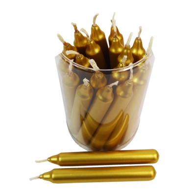 Candeline Da Albero Colorate Cm 10 D. 1,3 Pz 20 Natale