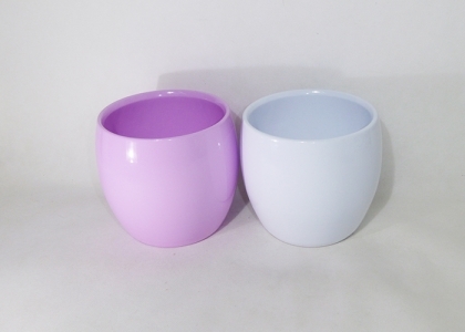 Vaso Smaltato Stondato D. 15