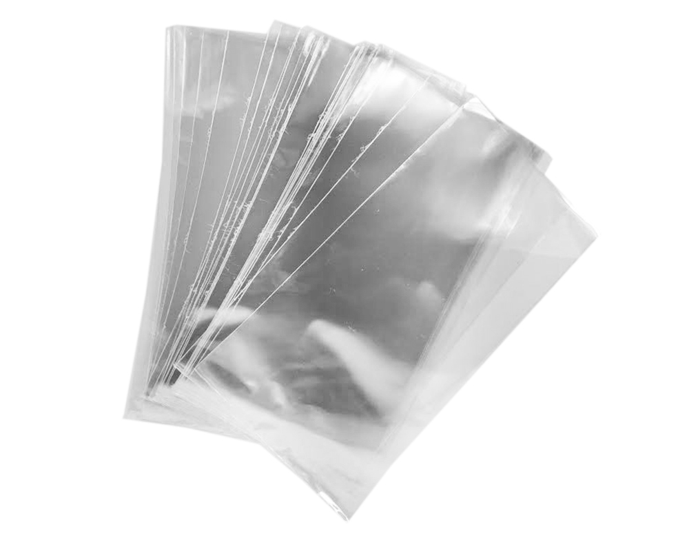 Pz 100 Buste Neutro Neutro 10x20 Cm Trasparenti Incarti Confezionamento