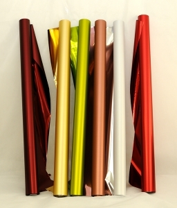 Bobina Di Cellophane Fronte Satinato Retro Lucido Metal Alta 100 Cm 50 Metri